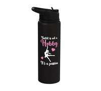 Ballet is Not A Hobby It's A Passion Ballerina Ballet Dancer Stainless Steel Insulated Water Bottle