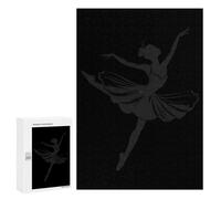 Ballet Like A Sport Only Harder Dancing Ballet Jigsaw Puzzle for Adults Wooden Challenging Puzzles Gift for Family Friends