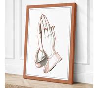Ballet Pointe Shoes Canvas Wall Art Print 24x16 Inch