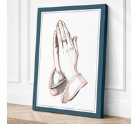 Ballet Pointe Shoes Canvas Wall Art Print 36x24 Inch