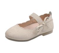 Ballet Pumps Round Toe Patent Leather Upper with Bow Detail Soft Sole for Formal Wear Dance Practice Princess Style Girls Shoes