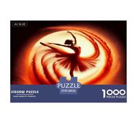 Ballet Queen 1000 Piece Jigsaws for Adults Educational Games Beautiful Home Decoration Art Colorful DIY Craft 38x26cm/1000pcs