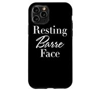 Ballet Resting Barre Face Ballerina Workout Adult Joke Case for iPhone 11 Pro