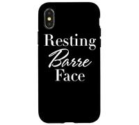 Ballet Resting Barre Face Ballerina Workout Adult Joke Case for iPhone X/XS