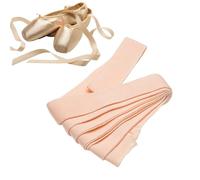 Ballet Satin Ribbon - 86.61 Inch Pointed Toe Shoes Ribbon Elastic Material Soft Texture Support Accessory for Dance Training Stage Classroom Expression Creat