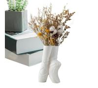 Ballet Shoe Flower Vase - Aesthetic Ballet Shoes Modern Ceramic Vase,Centerpiece Decor for Coffee Table, Living Room, Desk, Shelf, Ballet Enthusiasts