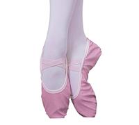Ballet Shoe for Girls Ice Skate Design Soft Sole Foot Paws Non Slip Practice Shoes for Ballet Jazz and Contemporary Dance Class