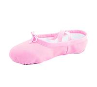 Ballet Shoe for Girls Slippers Stretch Elasticated Soft Sole Dance Shoes Warm Lined Foot Thong Style for Yoga Practice Indoor Performance and Class