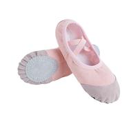 Ballet Shoe Girls Women Ballet Shoes Dance Shoe Canvas Slippers Flats Adult Soft Sole Ballerina(Pink,30)