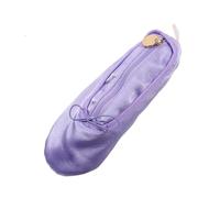 Ballet Shoe Inspired Creative Makeup Bag - Multi-Functional Portable Travel Cosmetic Pouch with Lipstick/Eyeliner Slots, Dual Use as Pencil Case & Jewelry Organizer for Beauty Enthusiasts & Dance Coll