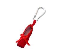 Ballet Shoe Keychain Pendant Charm Backpack Decoration for Women Bag Car Keyring Dance