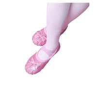 Ballet Shoes Dance Shoes Soft Soled Exercise Little Ballet Girls Performing Cat Claw(Pink,26)