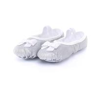 Ballet Shoes Dance Shoes Soft Soled Exercise Little Ballet Girls Performing Cat Claw(Silver,31)