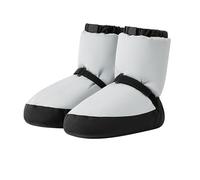 Ballet Shoes for Girls Elastic Strap Solid Plush Fluffy Ankle Boots Flat Fleece Lining Wide Fit Shoes Warm Soft Soled Thickened Footwear Casual Indoor Gymnastic Boots