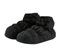 Ballet Shoes for Girls Elastic Strap Solid Plush Fluffy Ankle Boots Flat Fleece Lining Wide Fit Shoes Warm Soft Soled Thickened Footwear Casual Indoor Gymnastic Boots