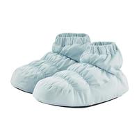 Ballet Shoes for Girls Elastic Strap Solid Plush Fluffy Ankle Boots Flat Fleece Lining Wide Fit Shoes Warm Soft Soled Thickened Footwear Casual Indoor Gymnastic Boots