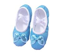 Ballet Shoes for Girls Genuine Split Sole Leather Bottom for Ballet Practice Performance Chinese Dance Training Paws Design Age 2 to 18