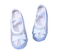 Ballet Shoes for Girls Genuine Split Sole Leather Bottom for Ballet Practice Performance Chinese Dance Training Paws Design Age 2 to 18