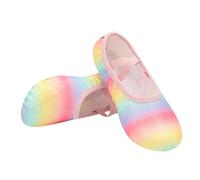 Ballet Shoes for Girls - Split Sole Dance Slippers & Ballet Flats for Kids, Ages 2-15 Years Multicolor