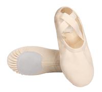 Ballet Shoes Girls Dance Slippers Canvas Gymnastic Yoga Shoes Split Sole Canvas Elastic for Kids and Adult