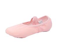 Ballet Shoes Girls Split Sole Ballet Shoes Split Leather Sole Dance Shoes Comfortable Ballet Slippers Soft Children's Shoes Simple Girls Shoes Lightweight Ballet Slippers, b, 2 UK