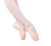Ballet Shoes, Pointe Shoes 3 Pairs Girls Ballet Shoes Canvas Soft Sole Dance Slippers Children Practise Ballerina Woman(Flesh,38 (23cm))
