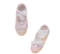 Ballet Shoes Satin Glitter Ballet Slippers Dance Shoes Flats Split-Sole Ballerina Princes(Little/Big Kids) for Dance Performance Gymnastics(Color B,35)