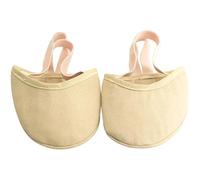 Ballet Shoes Shoes Rhythmic Gymnastic Elastic Half Ballet Flat Slippers Dance Shoe Microfiber Girls Kids Women Belly(Tan,38-39)