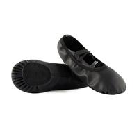 Ballet Shoes Women Ballet Slipper Dance Shoes PU Classical Shoes Yoga Sock Full Sole for Kids Girls Adults for Ballet(Black,7.5)