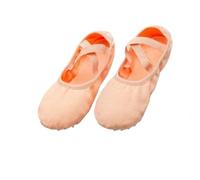 Ballet Shoes Women Soft Adult Women Children Girl Ballet Dancing Shoe Canvas Professional Slippers Split Sole Slip On Practice Shoes(Beige,30)