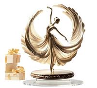 Ballet Sign - 2D Acrylic Actress Sculpture Tabletop Ornament | Ballet Statue - for Housewarming Birthday Dorm Apartment Bookshelf Home Bedside Table