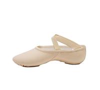 Ballet Slippers Adult Shoes Canvas Professional Dance for Girls Women for Yoga, Gymnastics(Beige,11)