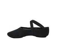 Ballet Slippers Adult Shoes Canvas Professional Dance for Girls Women for Yoga, Gymnastics(Black,11)