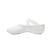Ballet Slippers Adult Shoes Canvas Professional Dance for Girls Women for Yoga, Gymnastics(White,11)