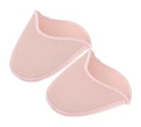 Ballet Toe Protector Elastic Forefoot Guard Covers for Female Dancers | Reusable Sebs and Cloth Design, Beige Finish, Fits Foot Sizes, Suitable for Barefoot Dance and Ballet Shoes