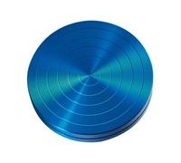 Ballet Turning Board Premium Aluminum Round Training Disc for Figure Skaters Blue Diameter 12 cm