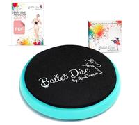 Ballet Turning Disc for Dancers, Gymnastics and Ice Skaters. Portable Turn Board for Dancing on Releve. Make Your Turns, Pirouette and Balance Better (Sky blue without a carrying bag)