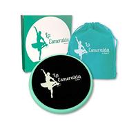 Ballet turning disc for dancers, ice skaters, gymnasts etc Helps improve turns, balance, spotting, stability and much more. Made with thick EVA Foam (Turquoise with carry bag and gift box)