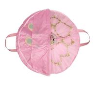 Ballet Tutu Bag for Girls Professional Ballet Tutu Bag Waterproof Oxford Foldable Soft Ballet Bag, Pink, Diameter 90CM