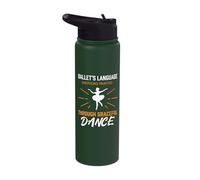 Ballets Language Emotions Painted - Ballerian Ballet Stainless Steel Insulated Water Bottle