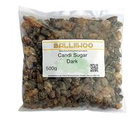 BALLIIHOO Belgian Candi Sugar Crystals - 500Gram - Dark