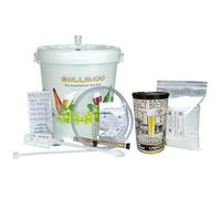 BALLIIHOO Home Brew Kit - Basic Starter Equipment Set With 40 Pint Pilsner Lager & 1Kg Brewing Sugar