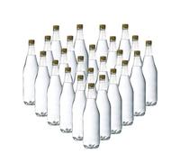 Balliihoo Homebrew Pack Of 24 x 1 Litre PET (Plastic) Clear Bottles
