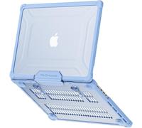 [BallisticWrap] Protective Snap-On Tough Hard Shell Cover with Kick Stand Shockproof Case for MacBook Pro 16 inch 2023 - 2021