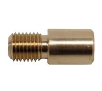 BALLISTOL 23319 Thread Adapter Dewey Cleaning Stick Felt Adapter - 5/16-27 Male Thread to M5 Female Thread