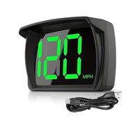 ballity Digital GPS Speedometer Car mph HUD, Heads up display Car Speedometer with Large LED Screen, Real-Time MPH/KMH Display, USB Plug & Play Suitable for Cars, Trucks and Motorcycles