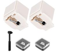 BALLMENT 2 Pack ATN3600L Record Player Needle Replacement with Stylus Cleaning Brush, Record Needles Compatible with audio technica Models AT-LP60X, AT-LP60XBT, and AT-LP60XBT-USB Vinyl Record Player