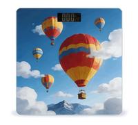 Balloon Adventure Scale for Body Weight Accurate Digital Bathroom Scale with High-Precision Sensors Large LCD Display Digital Weighing Machine for People 400lb Capacity