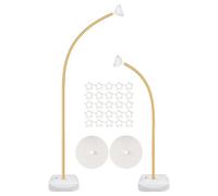 Balloon Arch Kit - Gold Arch Backdrop Holder | Party Flower Backdrop Frame | Event Stand for Weddings Anniversaries Parties Garland & Flowers Photography & Venue Styling Decoration Frame