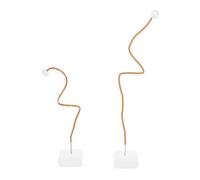 Balloon Arch Kit Half Arch Balloon Stand with Base for Living Room Corner Small Footprint Vertical Space Utilized Balloons Holder Set